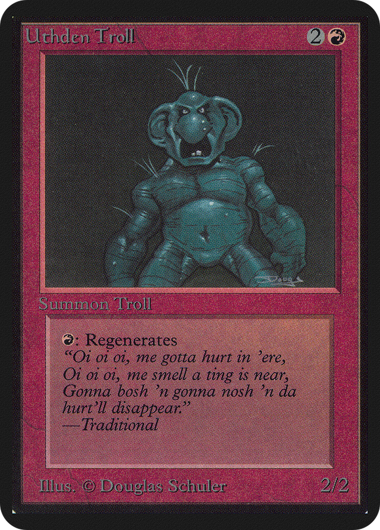 Uthden Troll (LEA-180) - Limited Edition Alpha