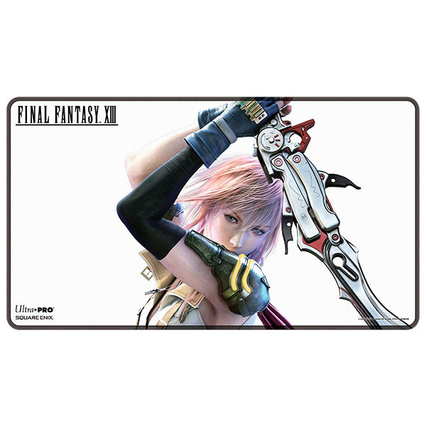 Lightning - Stitched Edge - Final Fantasy XIII Playmat