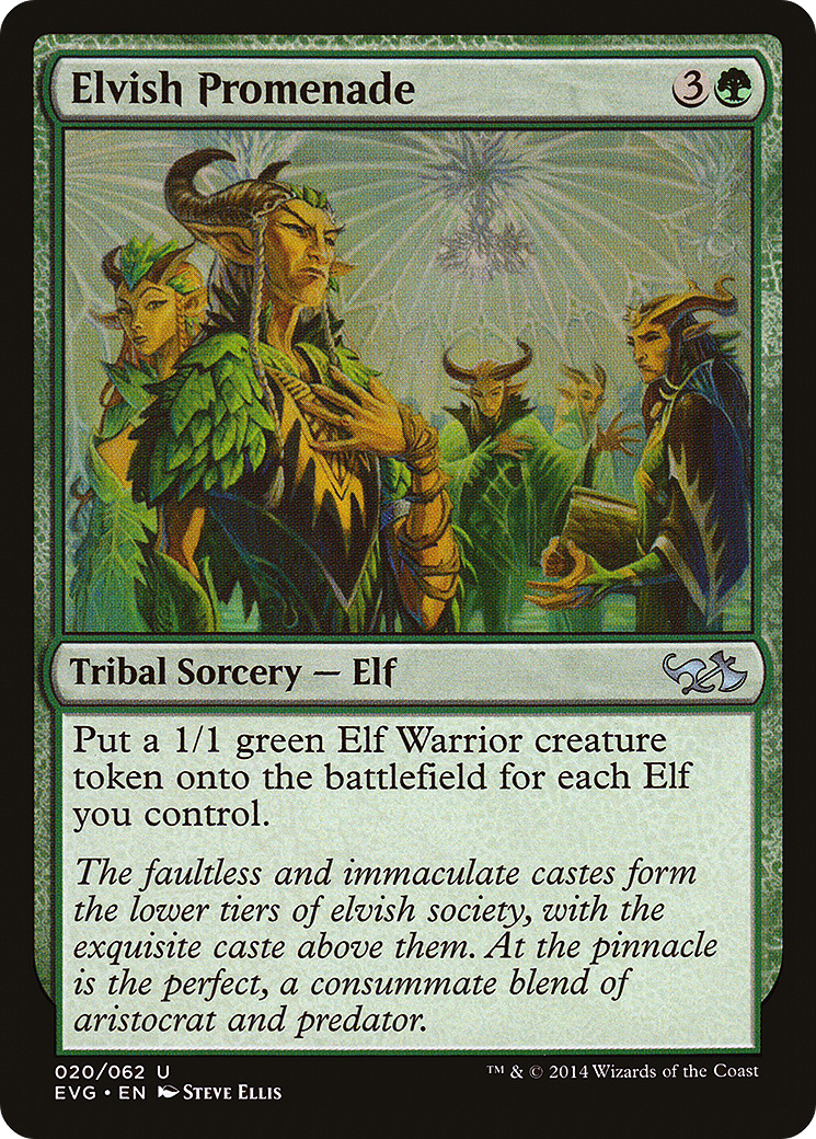 Elvish Promenade (EVG-020) - Duel Decks Anthology: Elves vs. Goblins