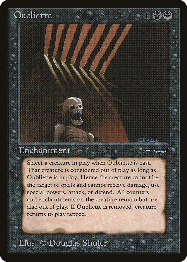 Oubliette (ARN-31) - Arabian Nights