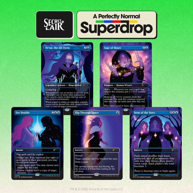 Magic the Gathering - Secret Lair - Cosmic Chill by Robin Eisenberg  - Non-Foil