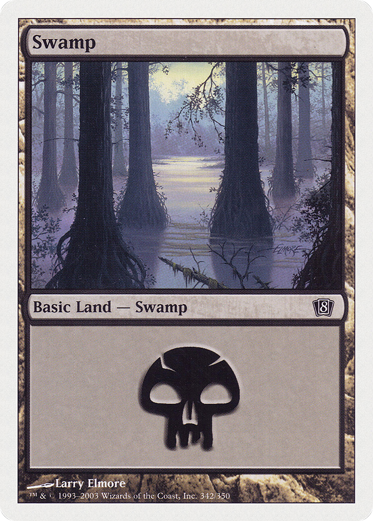 Swamp (342) (8ED-342) - 8th Edition