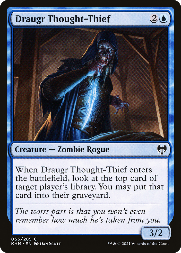 Draugr Thought-Thief (KHM-055) - Kaldheim