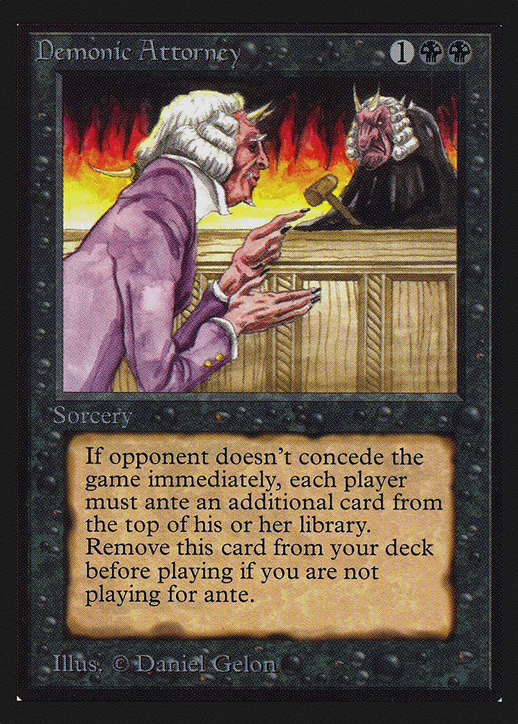 Demonic Attorney (CE) (CED-103) - Collectors' Edition