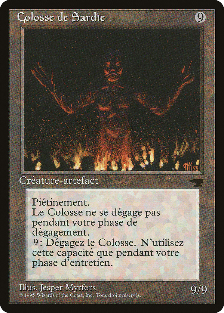 Colossus of Sardia (French) - "Colosse de Sardie" (REN-123) - Renaissance