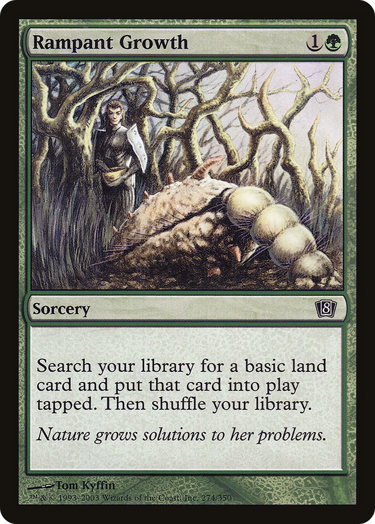 Rampant Growth (8ED-274) - 8th Edition Foil