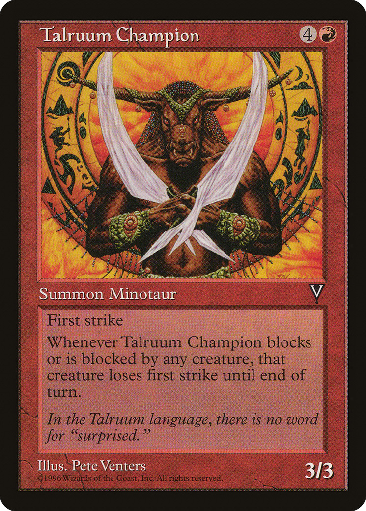 Talruum Champion (VIS-97) - Visions