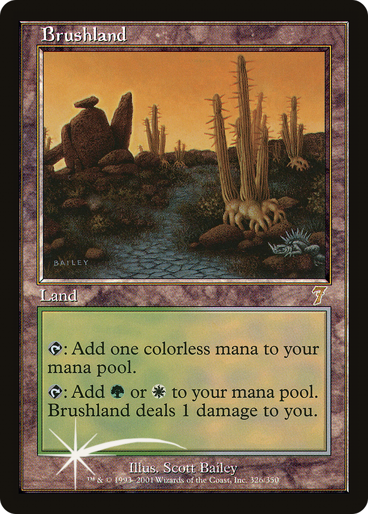Brushland (7ED-326) - 7th Edition