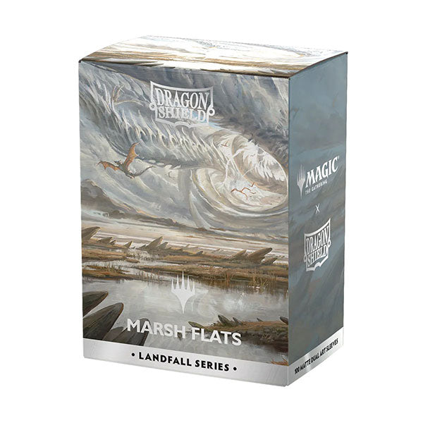 Standard - Marsh Flats - Landfall Series x MtG - Dual Matte Art (100ct)