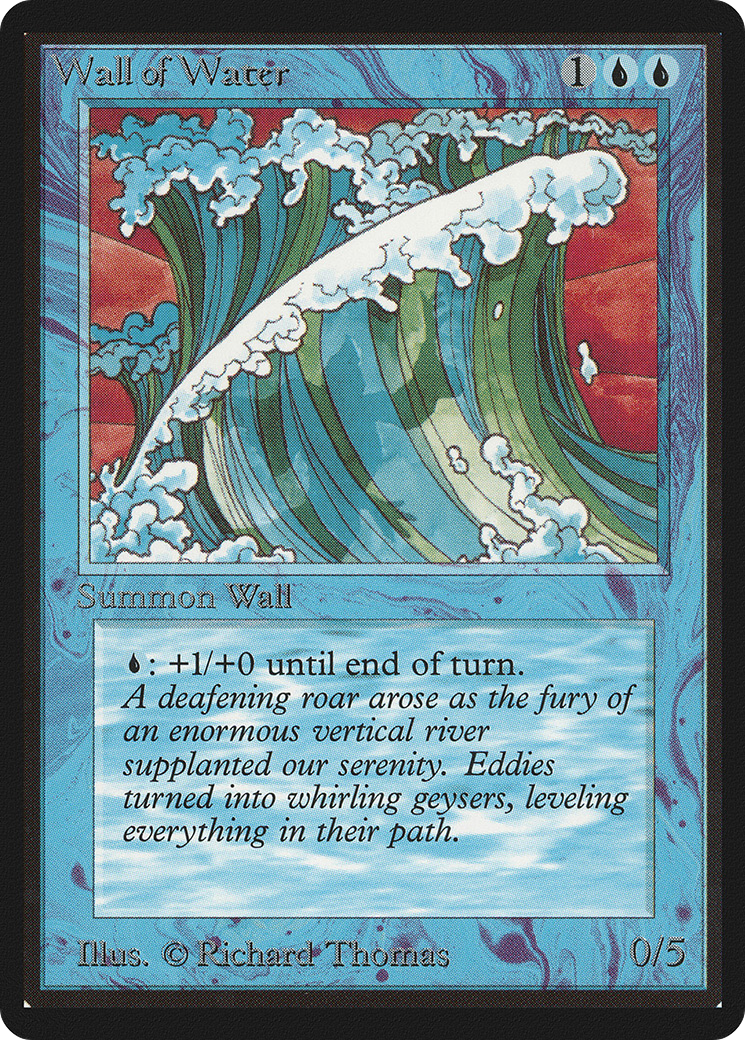 Wall of Water (LEB-91) - Limited Edition Beta