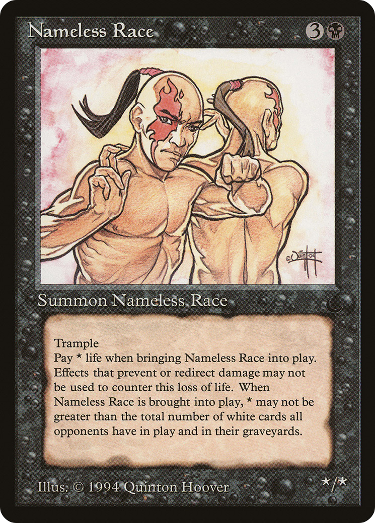 Nameless Race (DRK-50) - The Dark