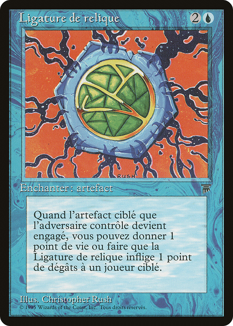 Relic Bind (French) - "Ligature de relique" (REN-039) - Renaissance