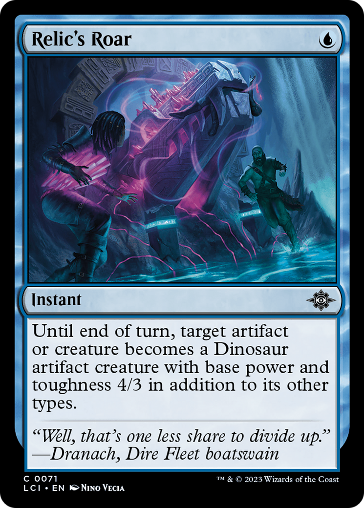 Relic's Roar (LCI-071) - The Lost Caverns of Ixalan