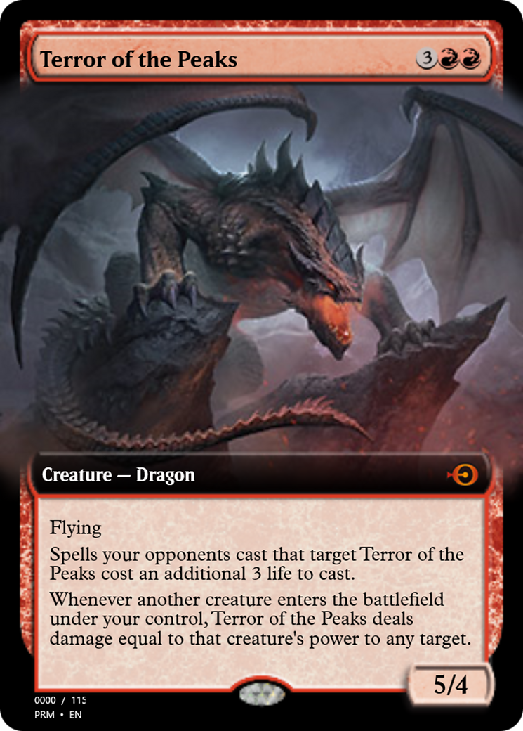 Terror of the Peaks (PRM-81976) - Magic Online Promos