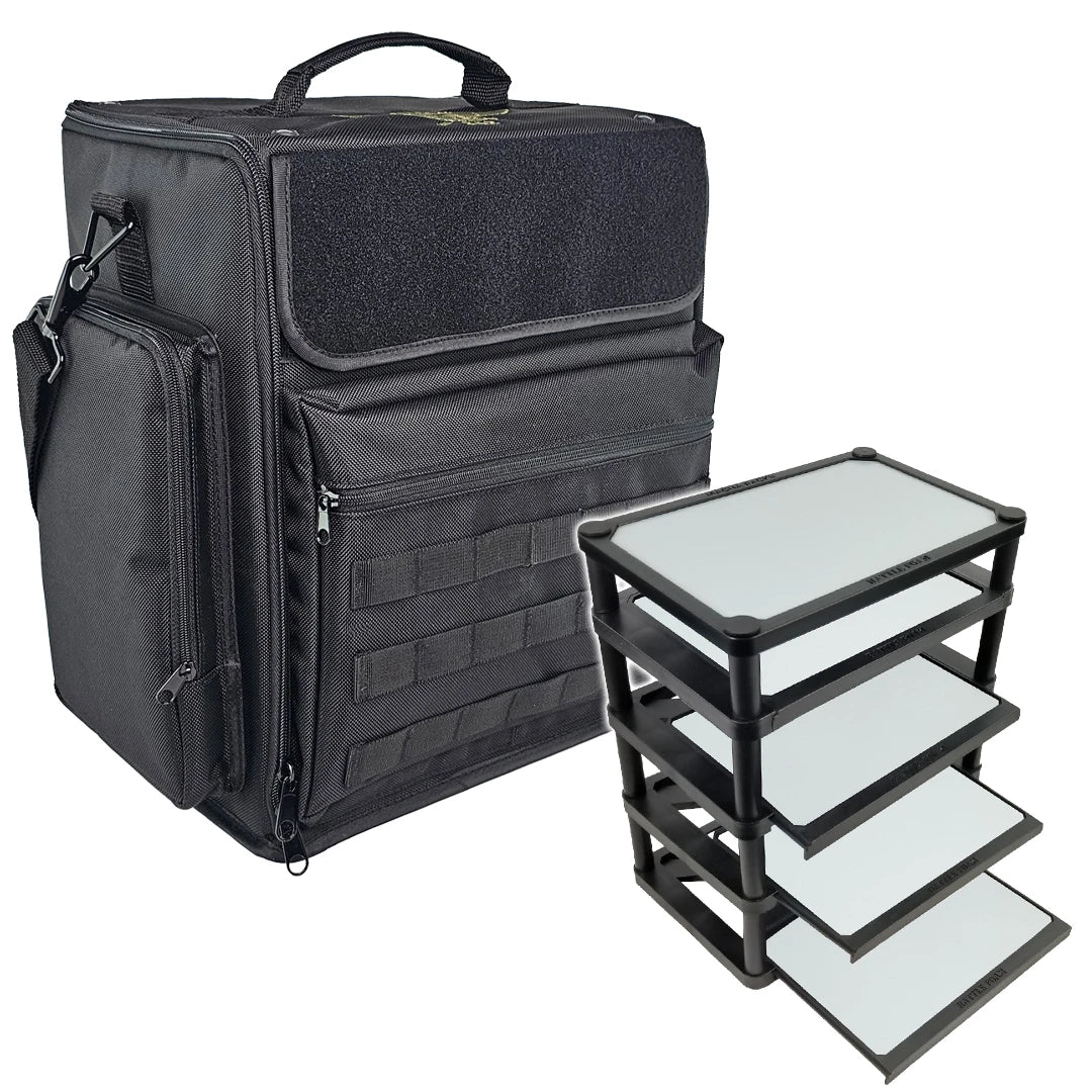 Battle Foam - (352) P.A.C.K. 352 Molle with Magna Rack Sliders Load Out (Black)