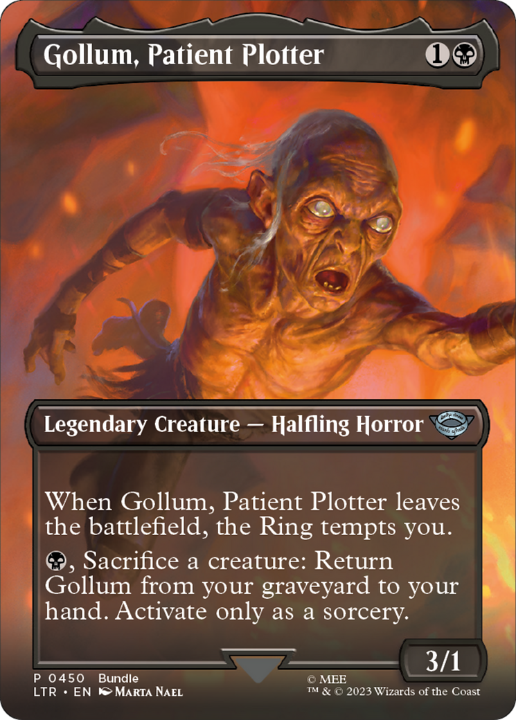 Gollum, Patient Plotter (UMP-450) - The Lord of the Rings: Tales of Middle-earth (Borderless) Foil