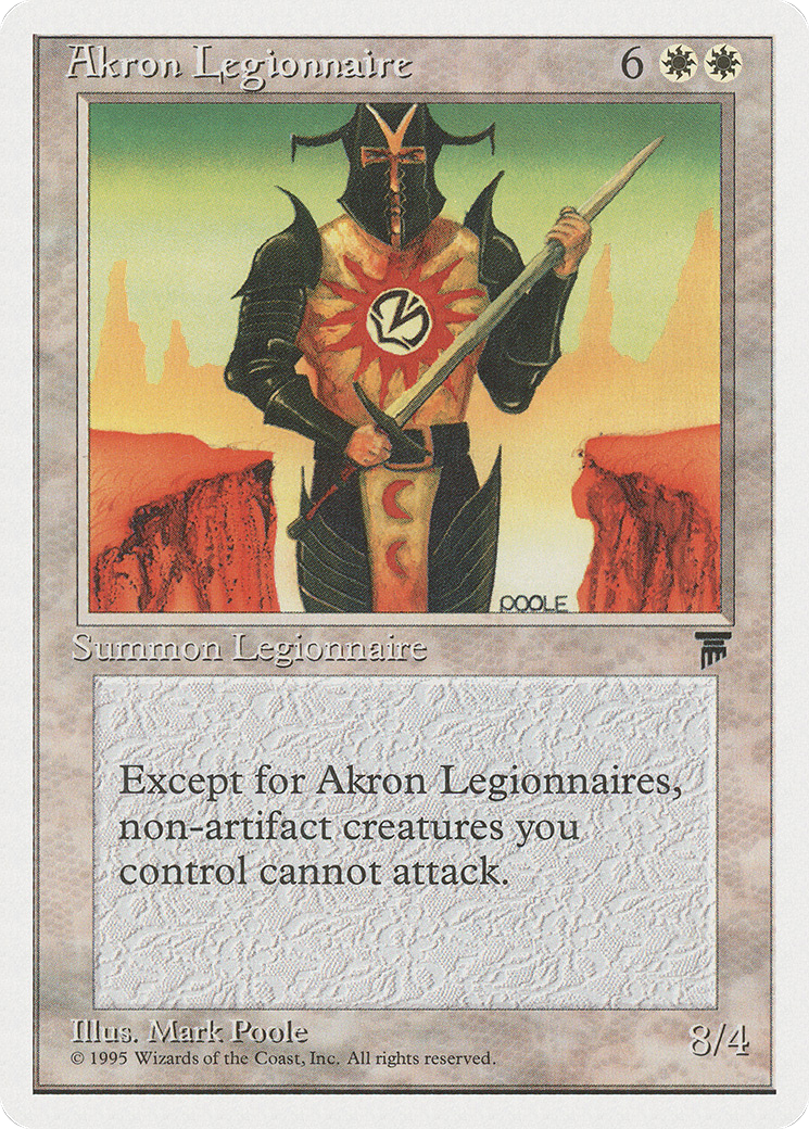 Akron Legionnaire (CHR-2) - Chronicles