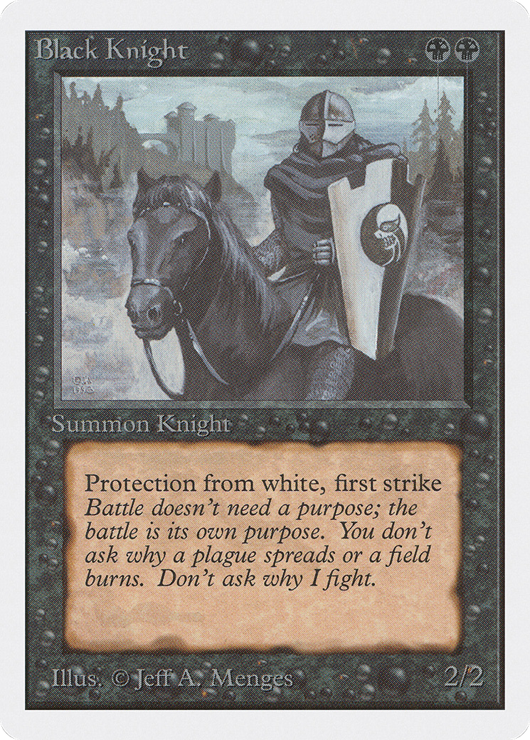 Black Knight (2ED-95) - Unlimited Edition