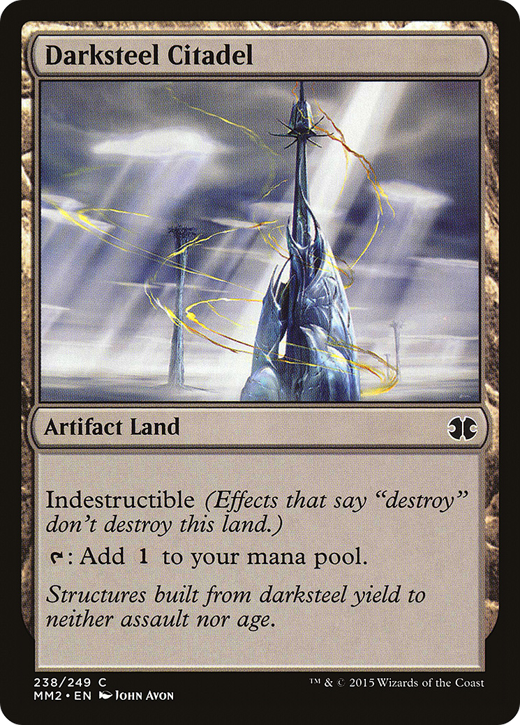 Darksteel Citadel (MM2-238) - Modern Masters 2015 Foil