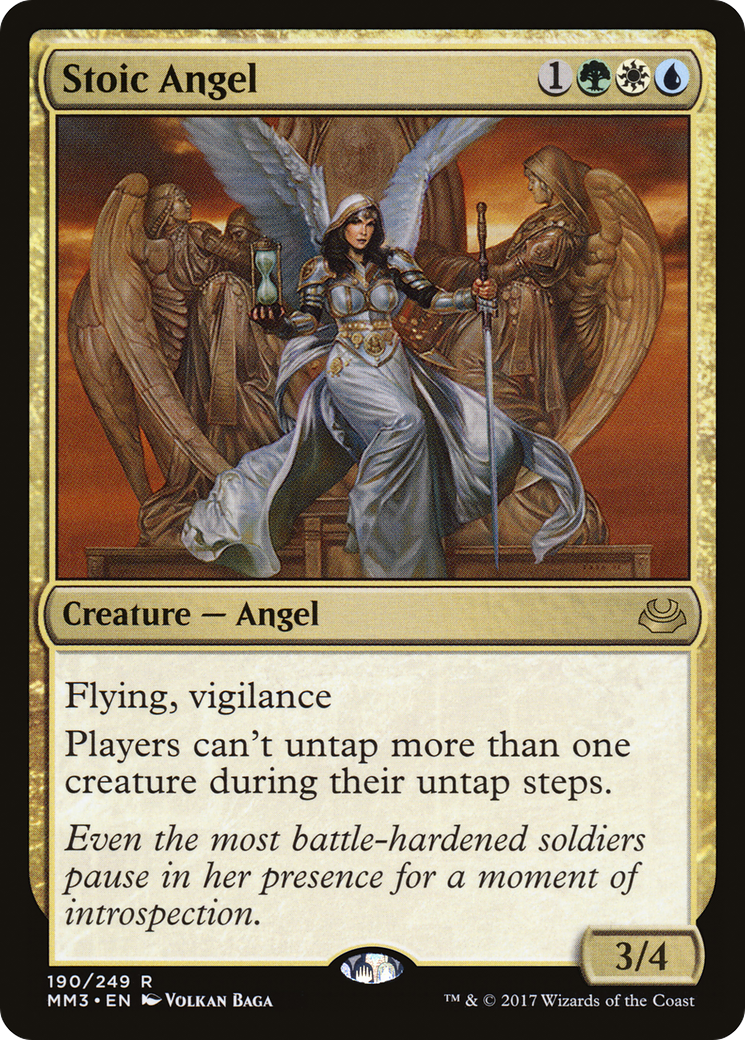 Stoic Angel (MM3-190) - Modern Masters 2017
