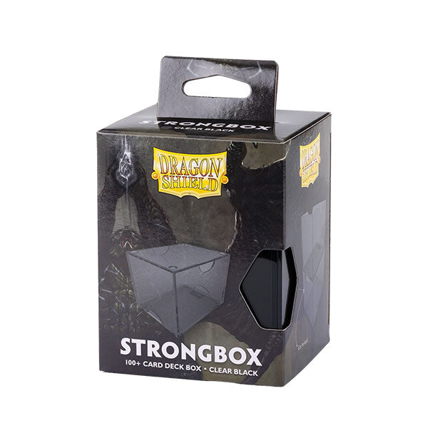 Dragon Shield Deckbox - 100+ Strongbox - Clear Black