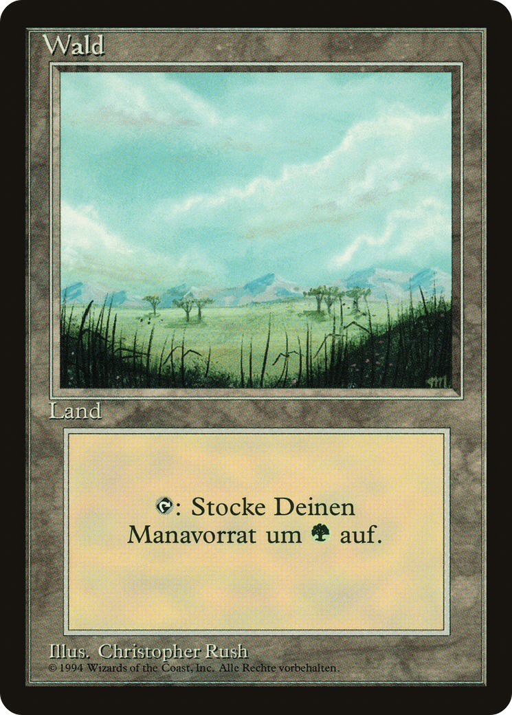 Forest (FBB-306a) - Foreign Black Border