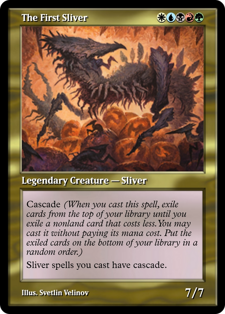 The First Sliver (PRM-91325) - Magic Online Promos