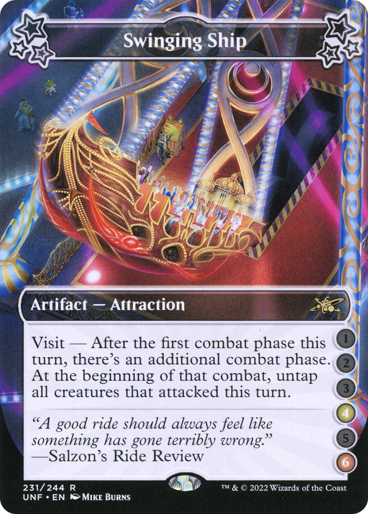 Swinging Ship (4-6) (UNF-231B) - Unfinity Foil