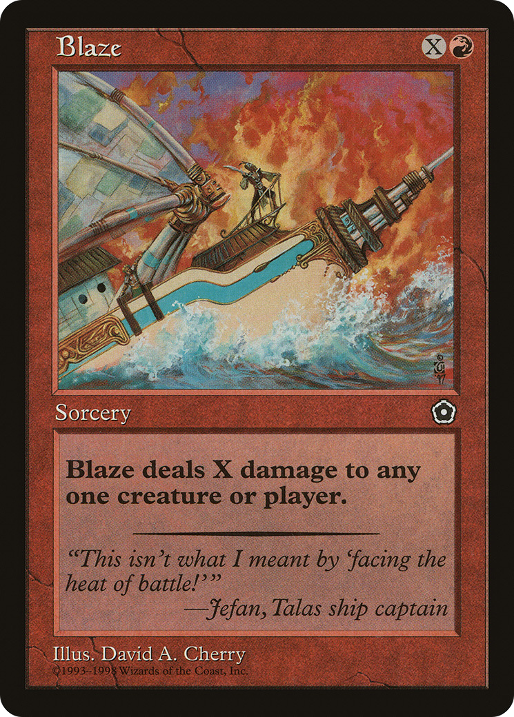 Blaze (P02-91) - Portal Second Age