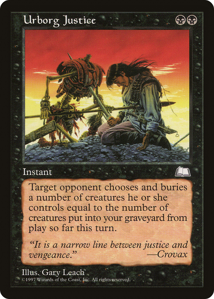 Urborg Justice (WTH-84) - Weatherlight