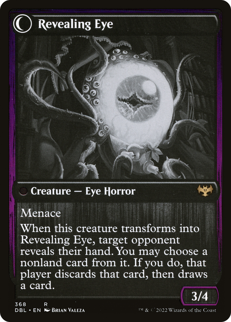 Concealing Curtains (DBL-368) - Innistrad: Double Feature: (Double Faced Transform)