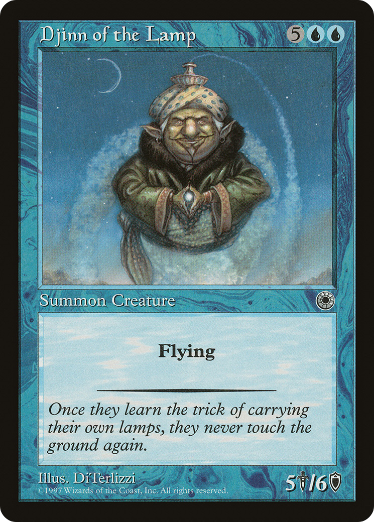Djinn of the Lamp (POR-52) - Portal