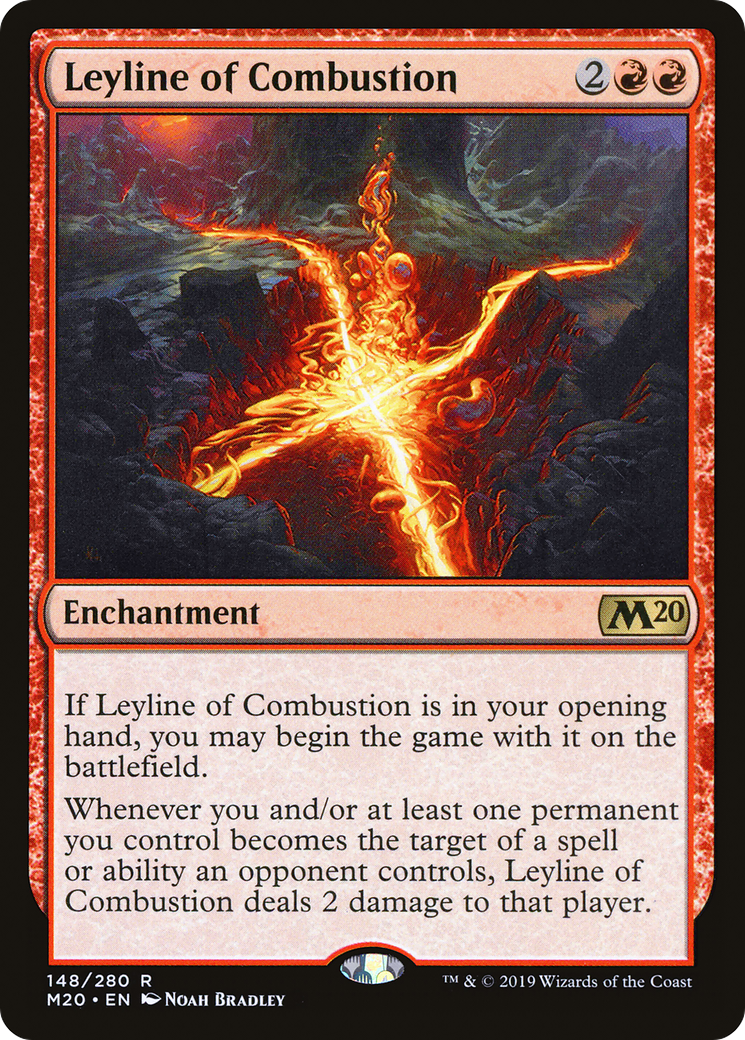 Leyline of Combustion (M20-148) - Core Set 2020