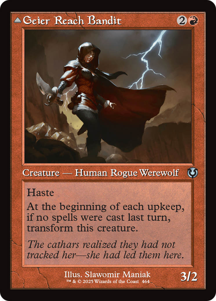 Geier Reach Bandit // Vildin-Pack Alpha (INR-464) - Innistrad Remastered Foil