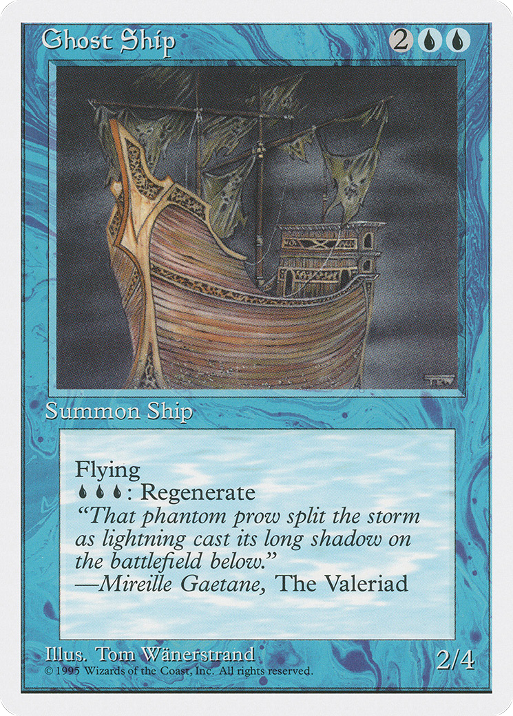 Ghost Ship (4ED-75) - Fourth Edition