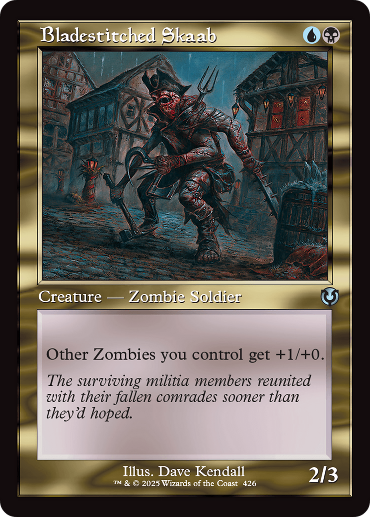 Bladestitched Skaab (INR-426) - Innistrad Remastered Foil