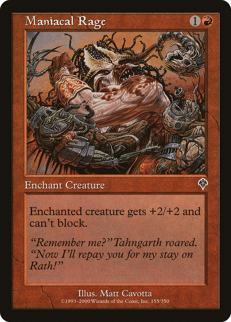 Maniacal Rage (INV-155) - Invasion