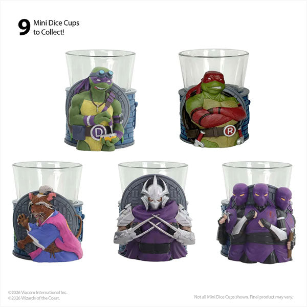 Dice Cups: Teenage Mutant Ninja Turtles - Mini Cups Blind Box