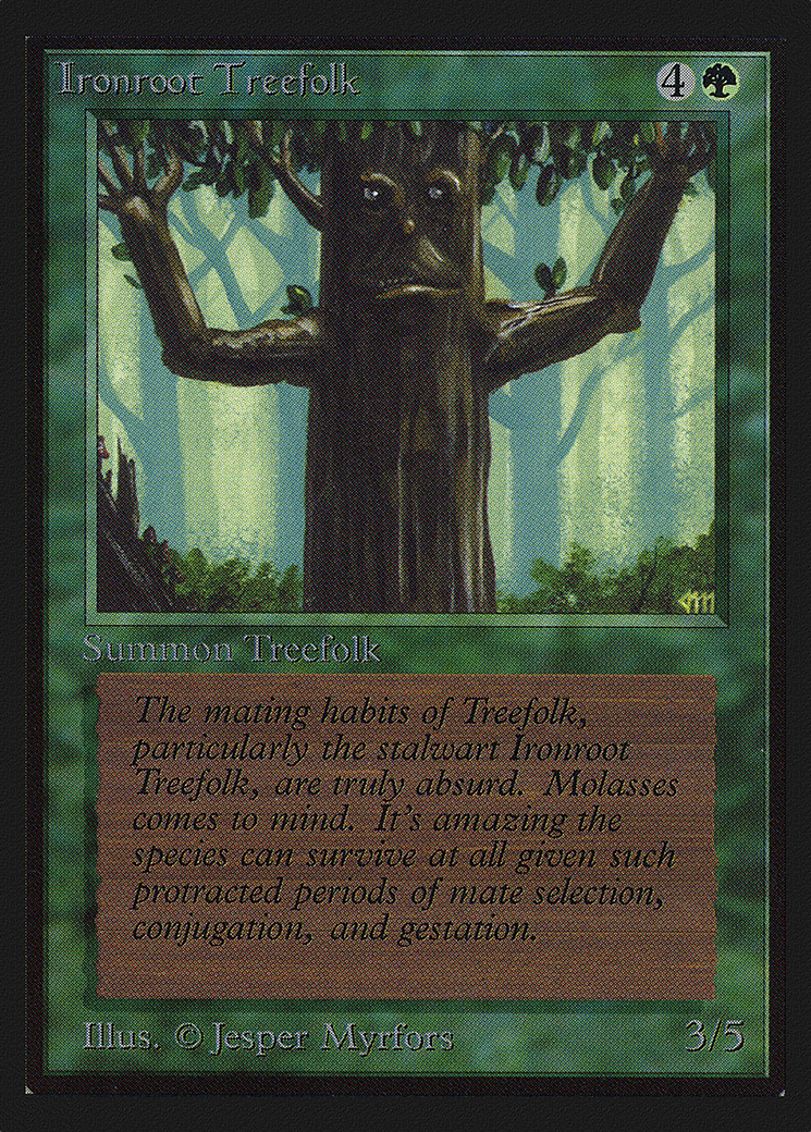Ironroot Treefolk (CE) (CED-204) - Collectors' Edition