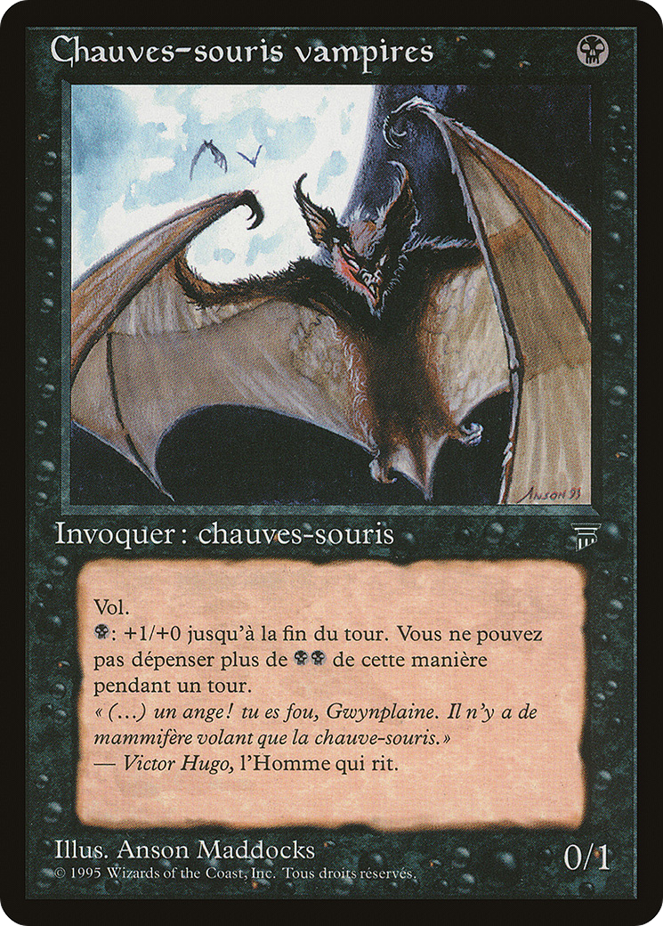 Vampire Bats (French) - "Chauves-souris vampires" (REN-067) - Renaissance