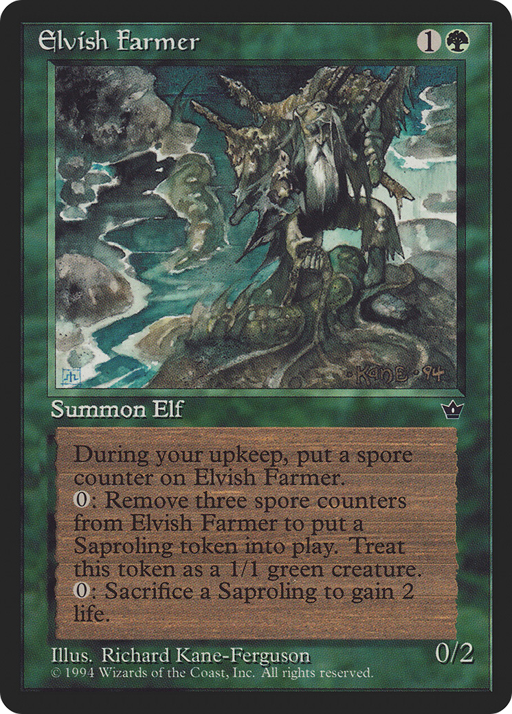 Elvish Farmer (FEM-66) - Fallen Empires