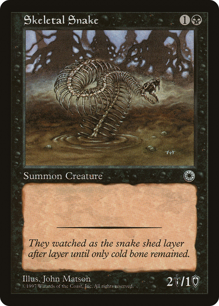 Skeletal Snake (POR-111) - Portal