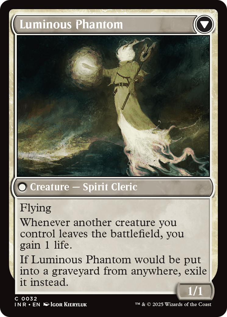 Lunarch Veteran // Luminous Phantom (INR-032) - Innistrad Remastered Foil