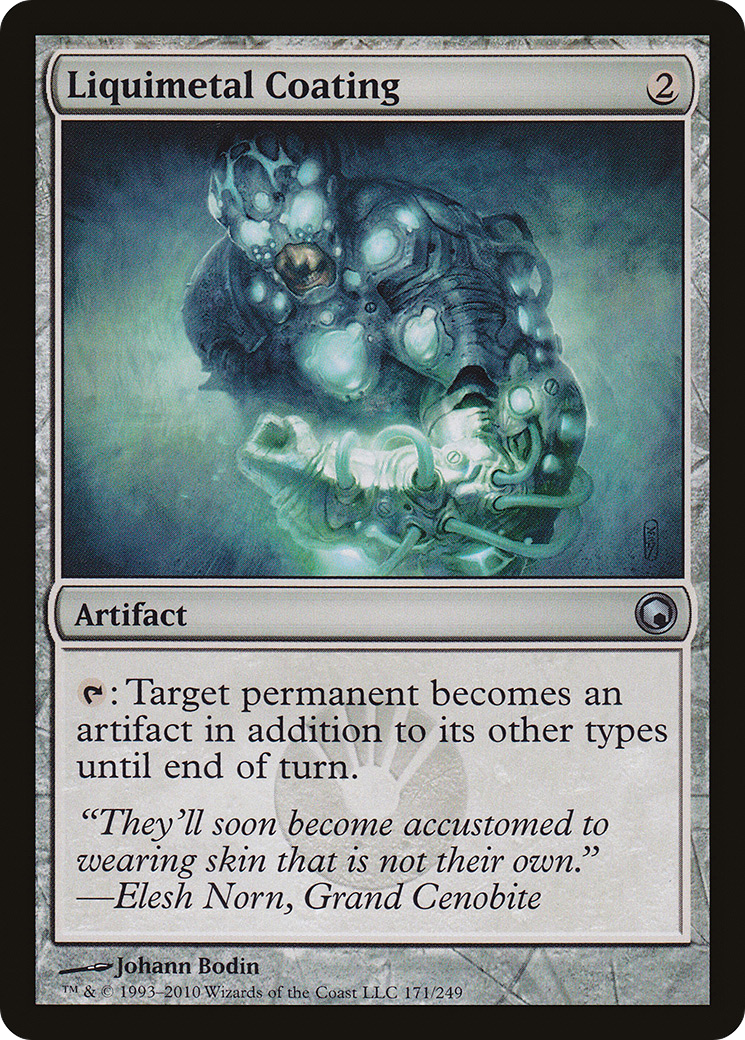 Liquimetal Coating (SOM-171) - Scars of Mirrodin Foil