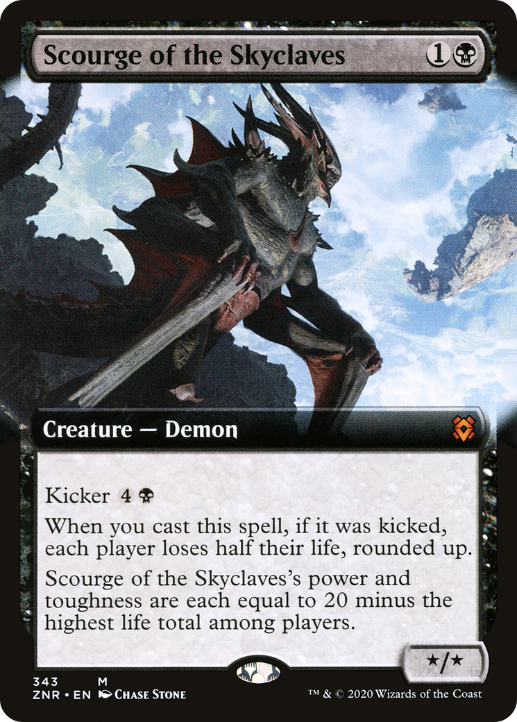 Scourge of the Skyclaves (Extended Art) (ZNR-343) - Zendikar Rising: (Extended Art) Foil