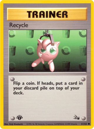 Recycle 061/62  - Unlimited Fossil - Common