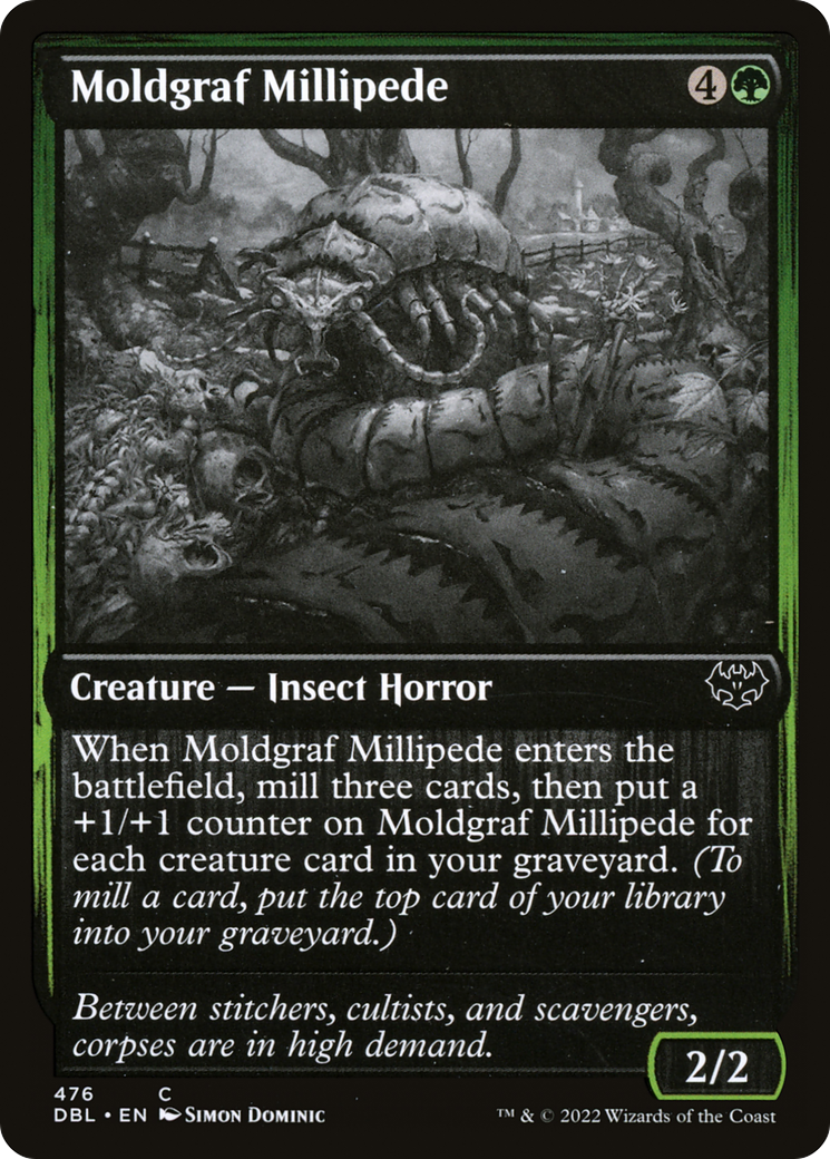 Moldgraf Millipede (DBL-476) - Innistrad: Double Feature Foil