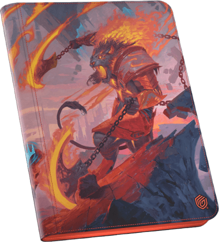 Zipfolio 360 Xenoskin - Magic The Gathering - Reality Fracture - Ajani Resolute / Ajani Unrelenting