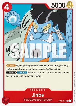 Jinbe (014) (OP01-014) - Romance Dawn