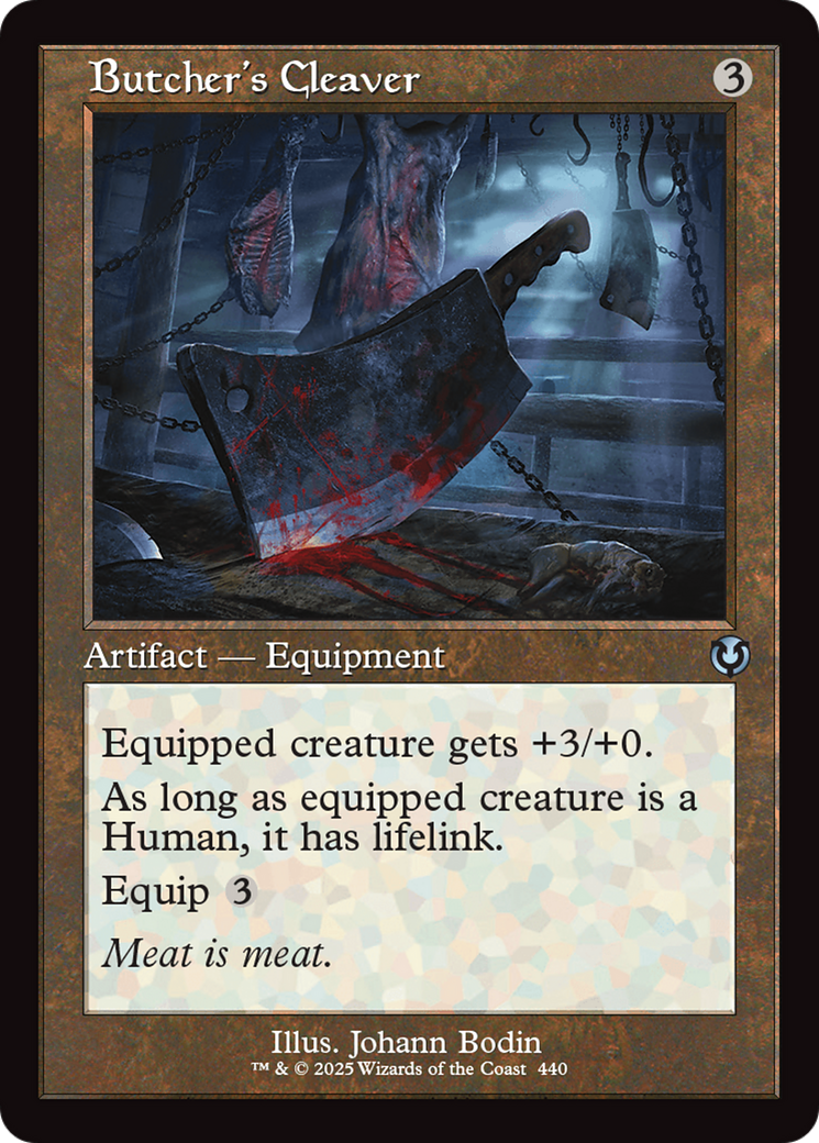 Butcher's Cleaver (INR-440) - Innistrad Remastered Foil